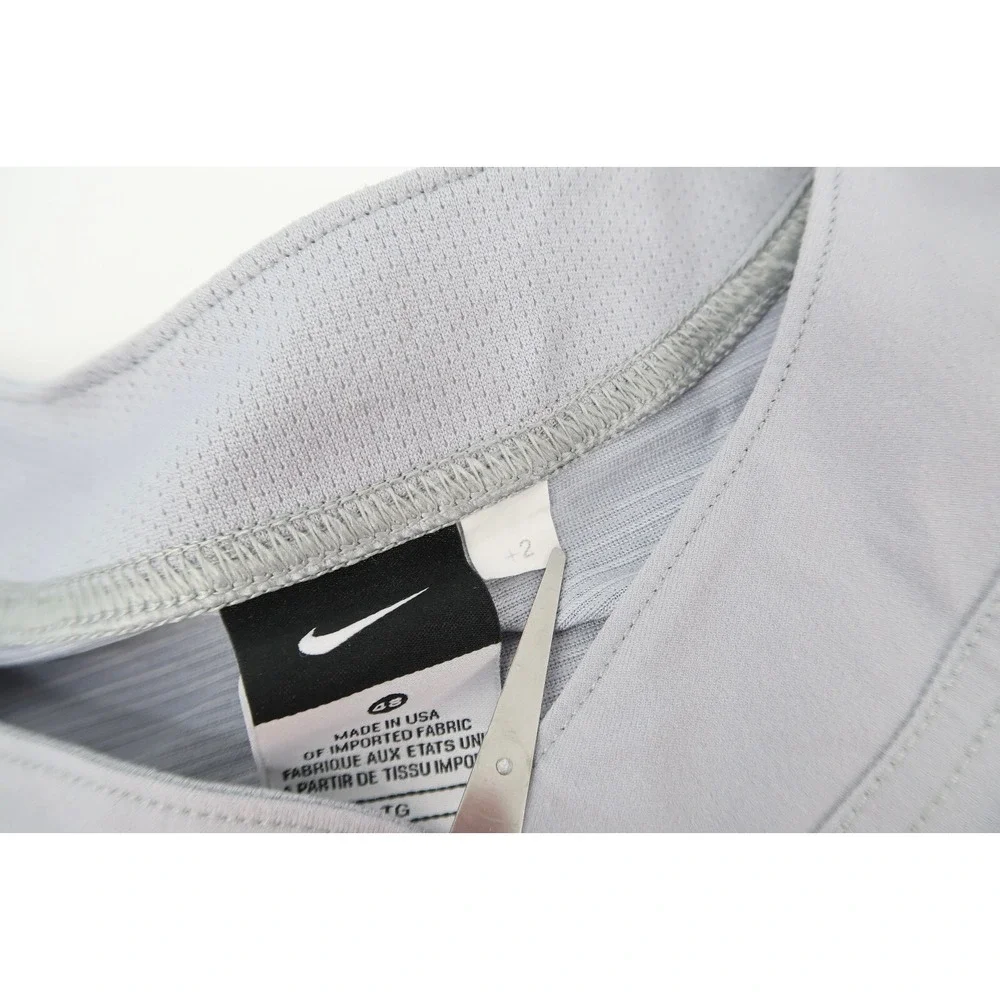 Nike Oklahoma Sooners Baseball Jersey Gray Size‎ 48 Length +2 Player Worn Issued